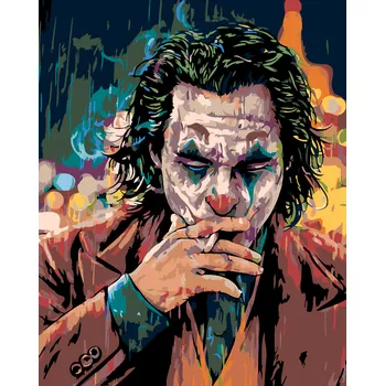 ZUTY Malování podle čísel - JOKER Rozměr: 40x50 cm, Rámování: vypnuté plátno na rám