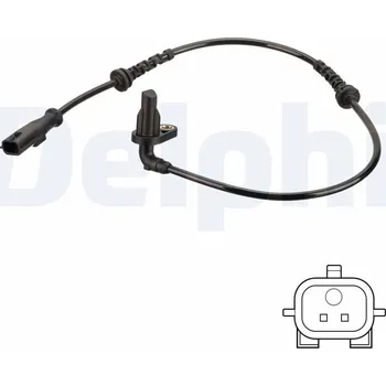 Přislušenství brzdového systému Snímač, počet otáček kol DELPHI SS20818
