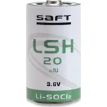 Baterie LSH20 D / R20 LiSOCl2 SAFT 3,6V 13000mAh (1 ks)