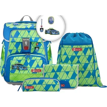 Dětské zboží Školní batoh HAMA Step by Step Space Neon Policie 5-dílný set