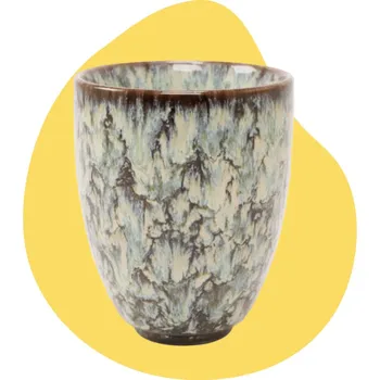 Penerini coffee BIG Egg Keramický šálek Tyrkys 250 ml