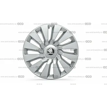 Poklice na kolo Leoplast Sail stříbrná 15\" 1 ks