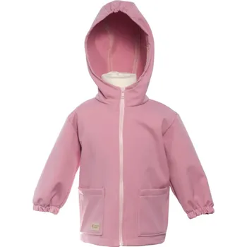 Chlapecká bunda Dětská softshellová bunda s membránou Monkey Mum® - Cukrová vata 110/116