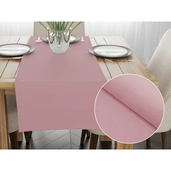 ubrus Dekorační běhoun na stůl BKS-413 Pudrově růžový - 2.JAKOST 20x140 cm