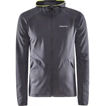 Pánská mikina Pánská funkční mikina CRAFT ADV Hit Zip Hoodie šedá|XL