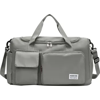 Sportovní taška Velkokapacitní cestovní Gym sportovní taška - Šedozelená