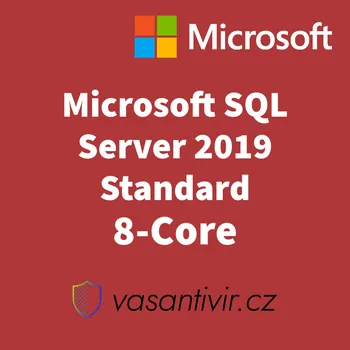 Operační systém Microsoft SQL Server 2019 standard 8-core, nová sql20198core
