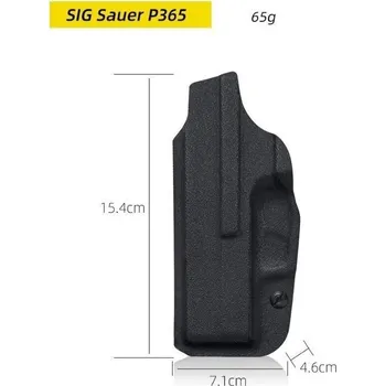 Sportovní střelba Sig Sauer P365 pro praváka - vnitřní kydex 133S365P