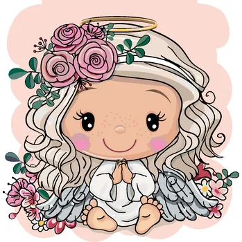 ZUTY Malování podle čísel - DÍVKA S RŮŽEMI Rozměr: 40x50 cm, Rámování: bez rámu a bez vypnutí plátna