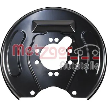Brzdový systém Ochranný plech proti rozstřikování, brzdový kotouč METZGER 6115310