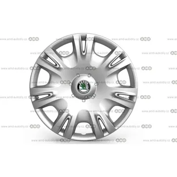 Poklice na kolo Leoplast Sail stříbrná 15\" 1 ks