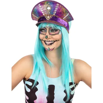 Karnevalový kostým bristolParty čepice na festival - fialová