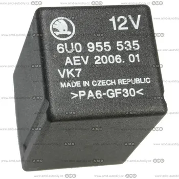 Relé Relé ostřikovače světlometů - 6U0955535, 115930630, 115930636, 11593072
