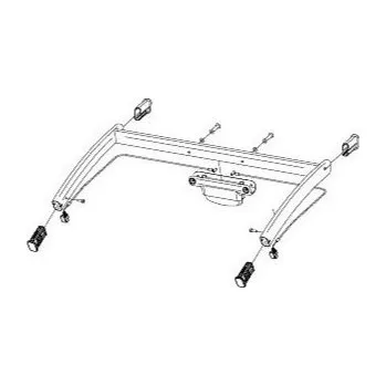 vozík za kolo Thule RecliningSeat Assy-Single 17-X 40190641