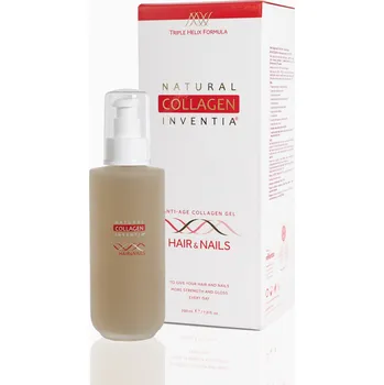 Vlasová regenerace Živý kolagen na VLASY - Přírodní kolagen Inventia HAIR & NAILS 200 ml - Inventia
