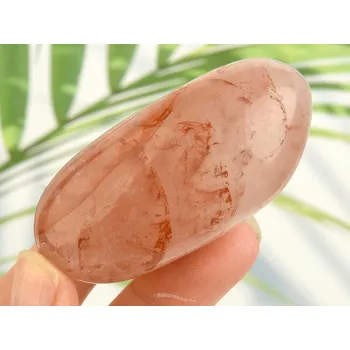 Přírodní kámen Hematit v křišťálu (Madagaskar) 92g