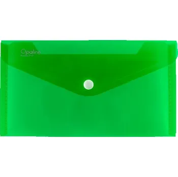 Obálka Obálka plastová s drukem Opaline DL, zelená