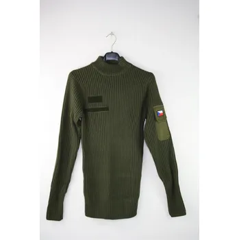 Pánský svetr monitex/kaja Svetr AČR vz.95 ke krku - zelený Velikost: 170/96-100