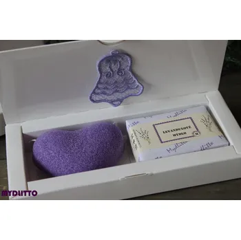 Dárková krabička Dárková krabička - levandulová