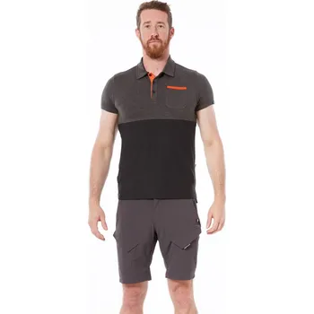 Northfinder Pánské cyklistické triko polokošile MERTON, černá, XL