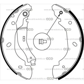 Brzda na kolo Brzdové čelisti - 1849.2725676