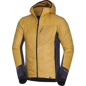 Pánská móda Northfinder Pánská hybridní bunda Primaloft® OTIS, mustard,