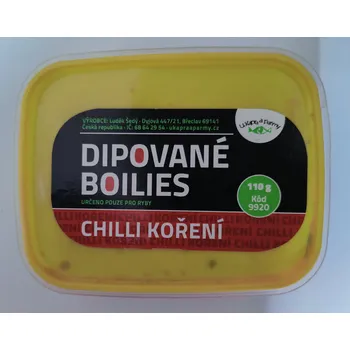 Boilies Dipované boilies - chlli koření 110g