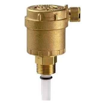 Ventil GIACOMINI R88I ventil 3/8" automatický odvzdušňovací, svislý se zpětným ventilem, mosaz