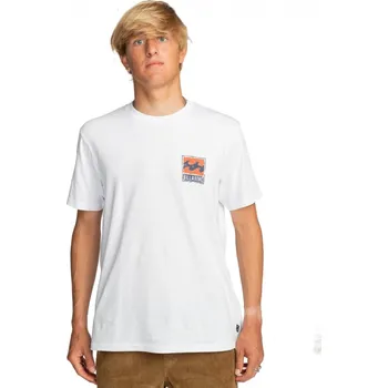 Pánské tričko Tričko BILLABONG Stamp SS - White XXL