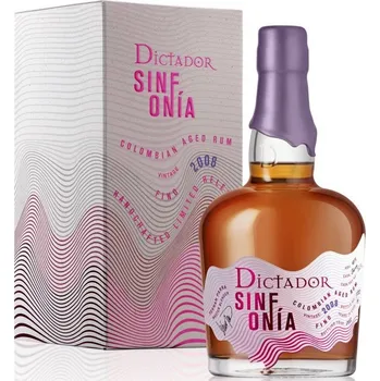 Rum Dictador Sinfonia Fino 14yo 2008 43% 0,7l (karton)