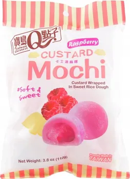 Q Taiwan Dessert Mochi rýžové koláčky malinové 110 g