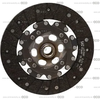 Spojková lamela Lamela spojky 228mm LUK/SACHS - 038141033C - Octavia 1.9 TDI 66 kW EU-3