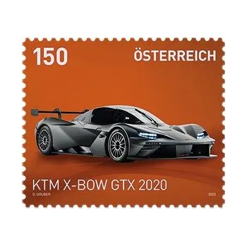 Poštovní známka Österreich post (2023) MiNr. 3704 ** - Rakousko - Automobily (XVI.): KTM X-BOW GTX 2020