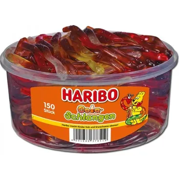 Bonbon Haribo Cola - želé hadi s příchutí koly 1050g