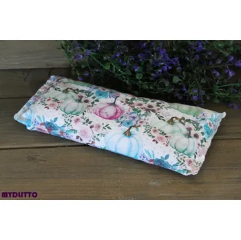 Polštář Pohankový polštářek - barevné dýně 22 x 10 cm