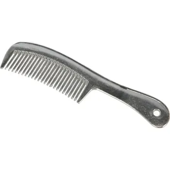 Pro koně COVALLIERO Hřeben na hřívu hliníkový s držadlem 20 cm