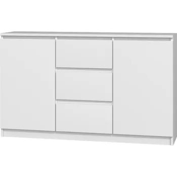 Komoda Nábytek PEGAS s.r.o. Komoda TOPA 2D3S 120, BÍLÁ