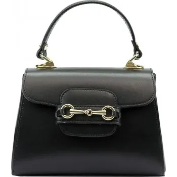 Kabelka Kožená kabelka Luka 20-057 - černá