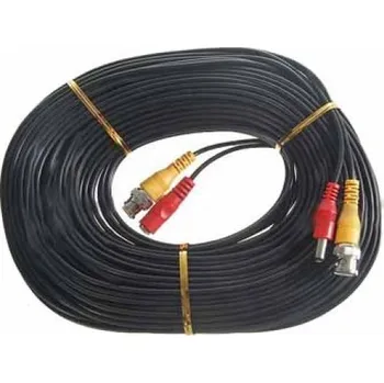 Příslušenství pro kamerový systém BNC Video plus DC napájecí kabel pro TVI / AHD i CCTV systém - 20m