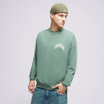 Pánská mikina Champion Mikina Crewneck Sweatshirt Zelená L
