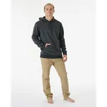 Mikina Rip Curl ANTI SERIES CRESCENT HOOD Black Marled velikost L