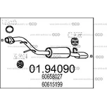 Zadní tlumič výfuku MTS 01.94090 - 01.94090