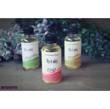 Mýdlo Mycí olej - Růže 115 ml