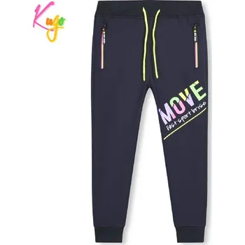 Dívčí oblečení Dívčí tepláky KUGO TM7229, tmavě modré