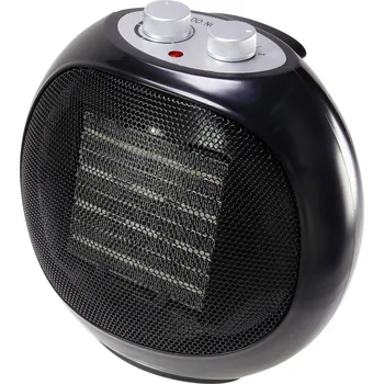 Teplovzdušný ventilátor Teplovzdušný ventilátor Basetech NDQ1360 20 m², 900 W, 1500 W, černá, stříbrná