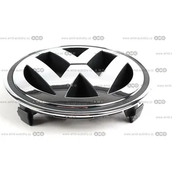 Znak automobilu Znak přední masky Volkswagen 150mm - 3C0853600A MQH - VW Golf 5,Jetta,Passat C5,Tiguan