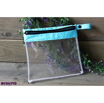 Kosmetická taška Kosmetická taštička Transparent - mint