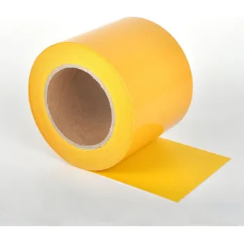 Lepicí páska Univerzální podlahová páska WT-5125 – PVC, žlutá, 100 mm × 10 m