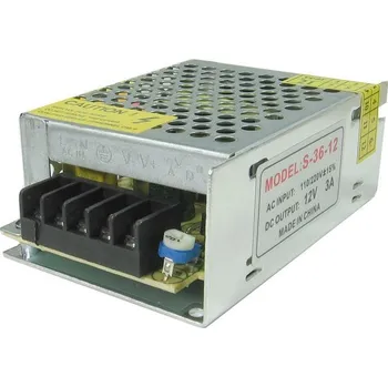 Měnič napětí Průmyslový zdroj S-36-12, 12V=/36W spínaný