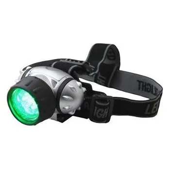 Čelovka Elektrox Čelovka zelené LED světlo Zelená